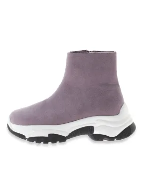 Zip up Sneaker Soles High Top Ankle Boots